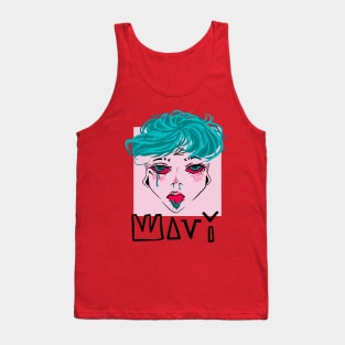 Wavey Tank Top